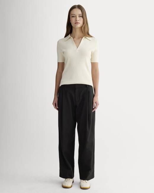 The Low-Rise Chino | Black