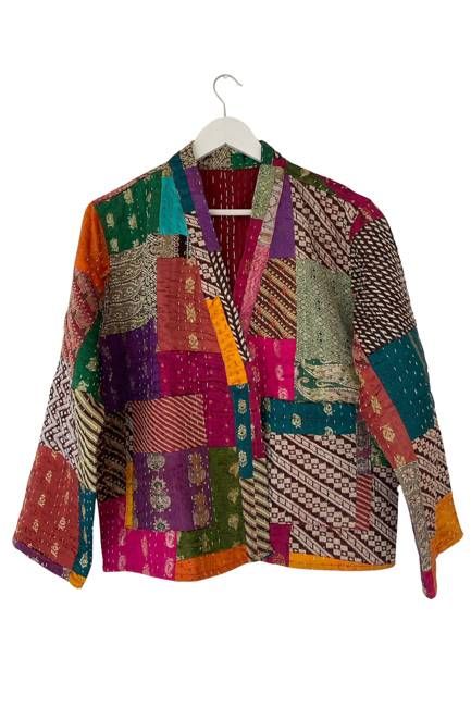 NEW! Vintage Patchwork Stories Jacket No.2