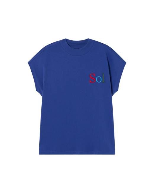 Blue sol type Volta t-shirt