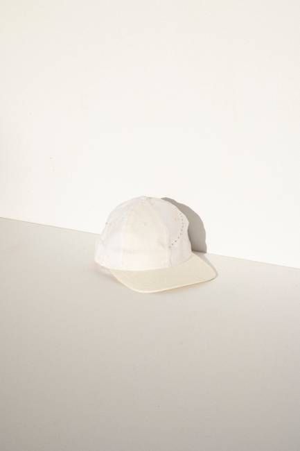 Ball Cap - White Vintage Tablecloths #4