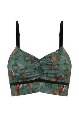 Bio Bustier Yoga Ginko (grün) -