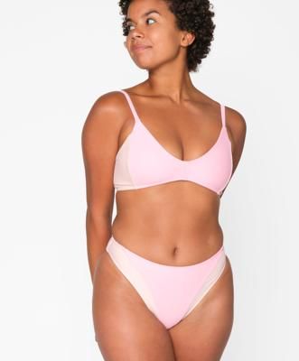 Vega Bikini Top Pink - Outerworn