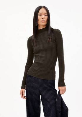 ALAANIA KNIT SWEATER | coffee