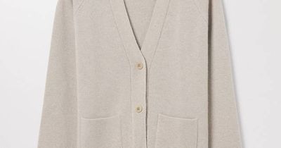 Sand Melange Wool Cardigan | Archive | Asket