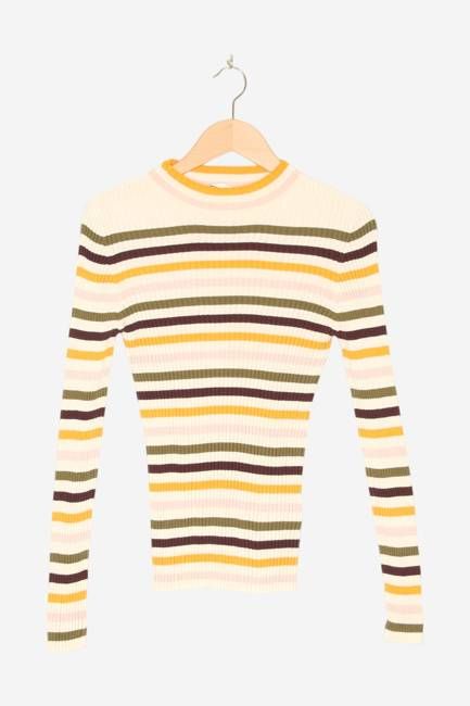 Pullover mit Streifen RS