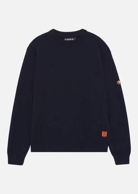SI MILANO KNIT CREW NAVY
