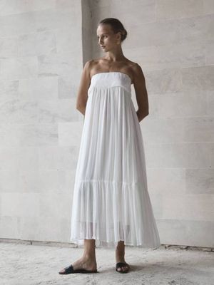 Selene trägerloses Kleid