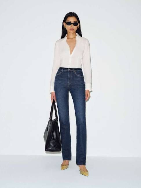 Donny Stretch High Rise Slim Jeans