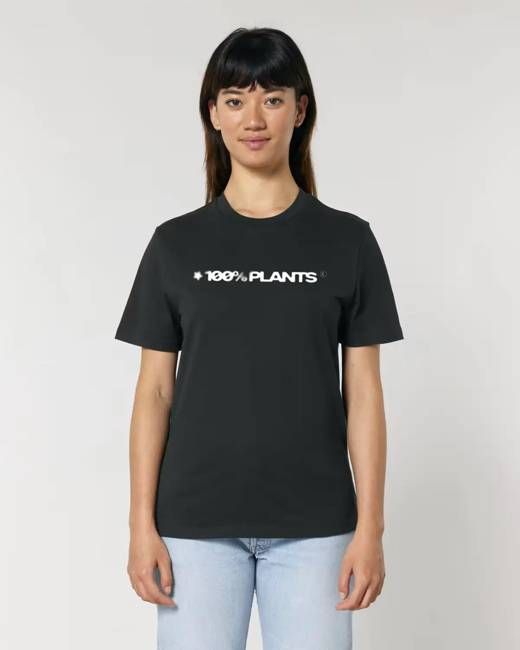 100% Plants T-Shirt - Black