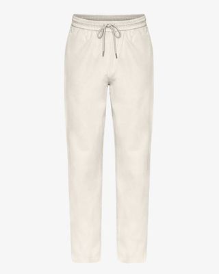 Organic Twill Pants - Ivory White