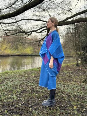 NEW! Morning Fog Wool Lungi Wrap Skirt Aranya