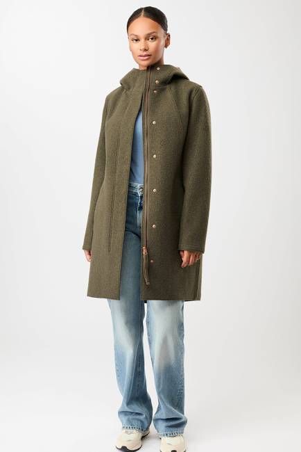 Coat Risana  (Olive)