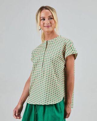 Sardinas Sleeveless Blouse Yellow