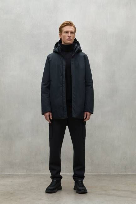 BLACK PARKO COAT
