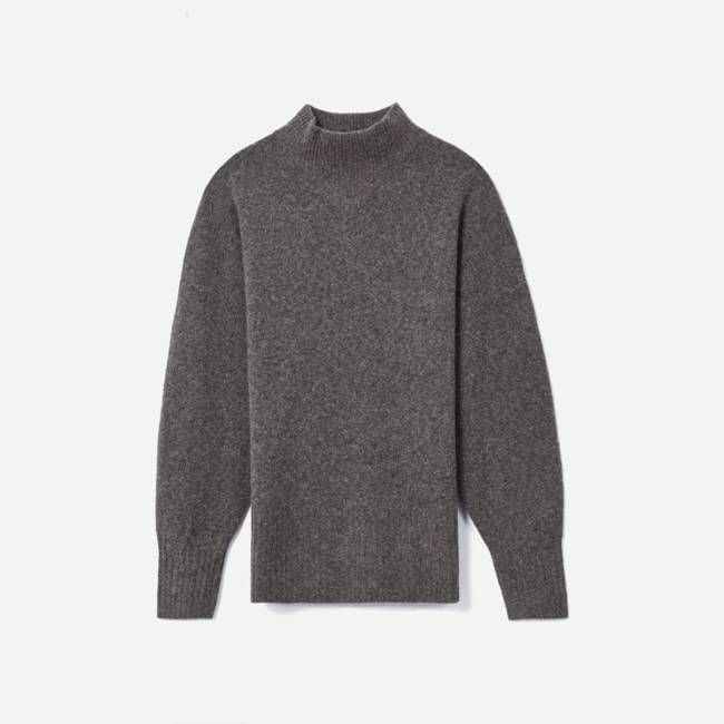The Cozy-Stretch Pullover | Heathered Charcoal