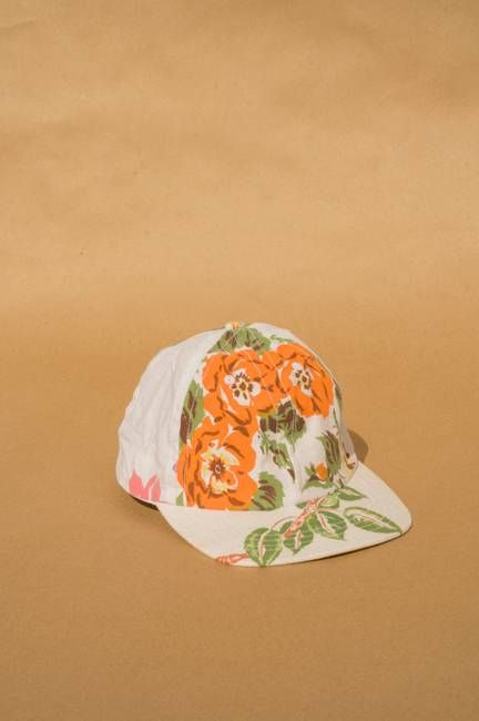Ball Cap - Vintage Tablecloths #7