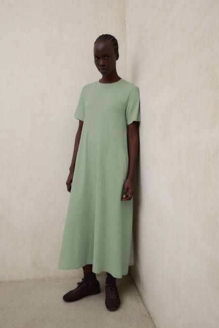 GREEN ELETTRA DRESS