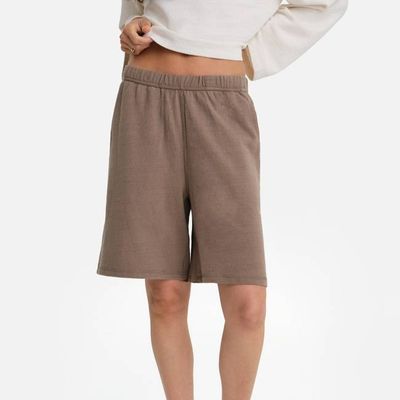 Textured Knit Boxy Short