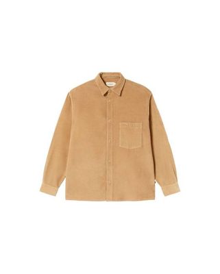 Beige corduroy Theo overshirt