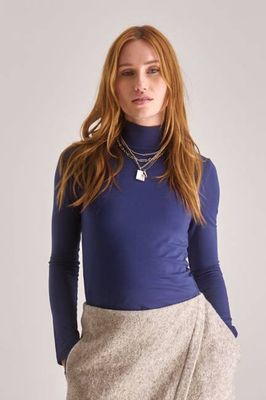 SKINILLA Modal Top - Navy