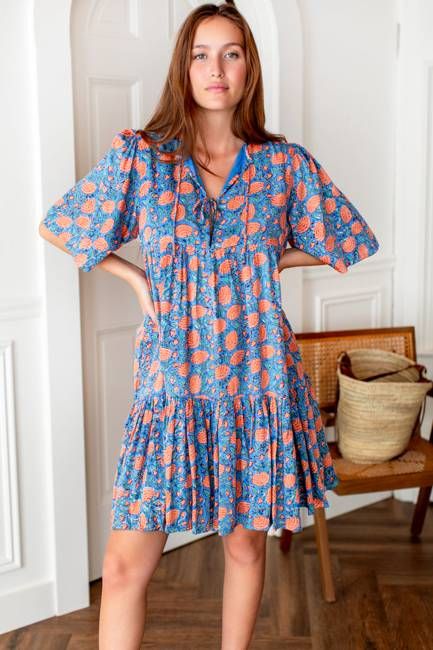 Isla Dress - Chateau Flower