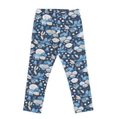 Baby Leggings - Ocean Life Navy
