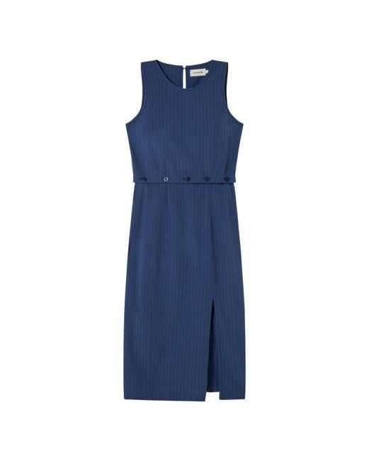 Detachable Seersucker Wila dress