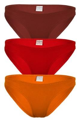 Elemente Slip Set Feuer: aubergine, rot, orange -