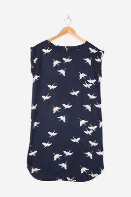 Webkleid mit Alloverprint RS