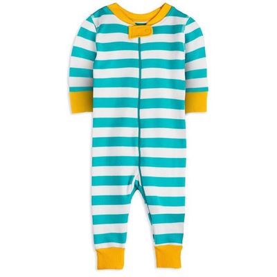 100% Organic Cotton One-piece Baby Pajamas