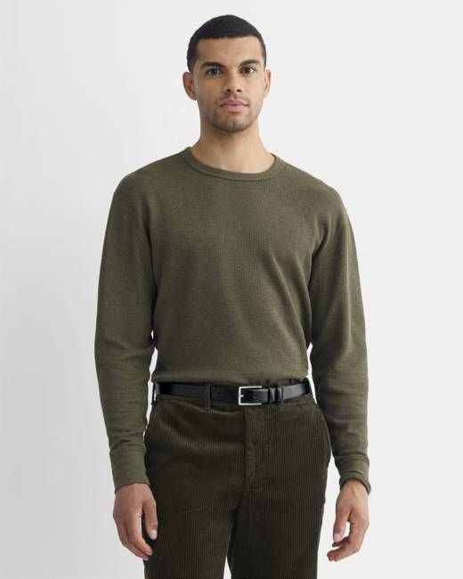 Thermal Crew in Cozy Waffle | Heather Beech