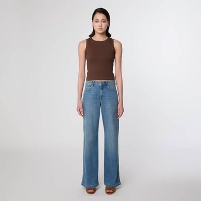 SUNNY Wide Leg Minimal Stretch - Classic - Vintage Blue