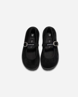 Black Barefoot Ballerina - Mary Jane