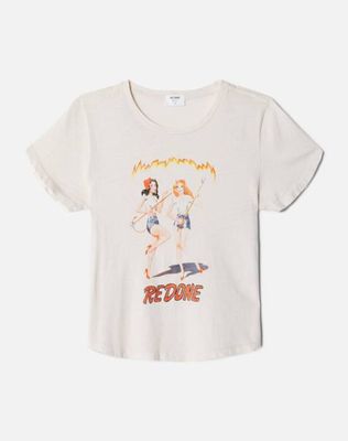 Classic Tee Devil Girls - Vintage White