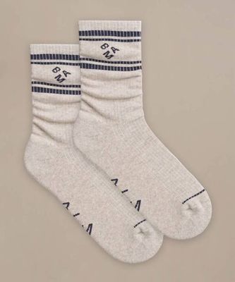 Womens Organic Cotton Crew Socks - 1 Pair