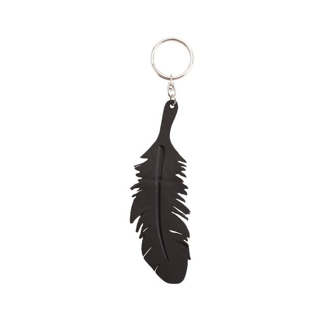 Wing Handcut Inner Tube Vegan Keyring