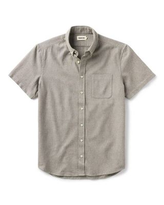 The Short Sleeve Jack in Fern Twist Waffle