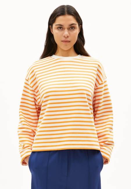 FRANKAA MAARLEN STRIPE | undyed-light tangerine