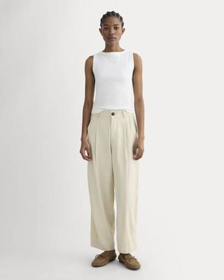 The Everywhere Pant in Stretch Linen | Birch