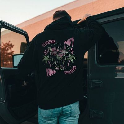 Babe Ain't Your Bacon - Black Organic Hoodie
