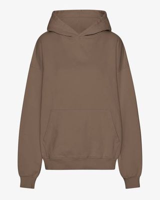 Organic Oversized Hood - Cedar Brown