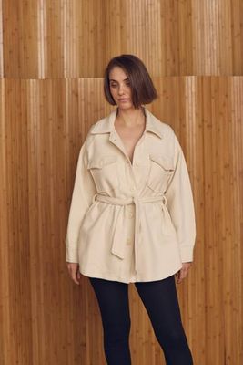 Oat Organic Cotton Shacket