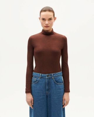 Noe cashmere brown top