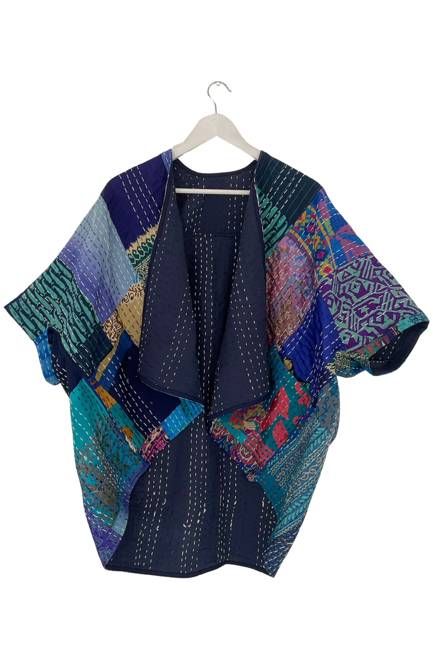 NEW! Vintage Patchwork Stories PETITE SIZE Kimono No.98