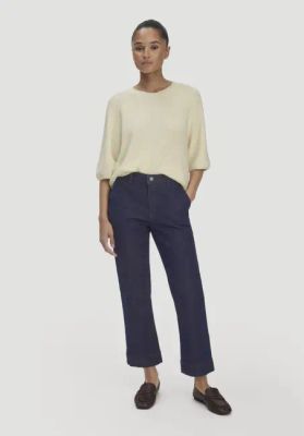 Jeans ELENY Culotte Straight Leg BETTER RECYCLED made of organic denim