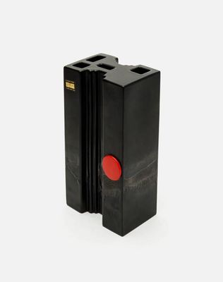 1980s Tall Ceramic Vase Societa Italiana Ceramiche