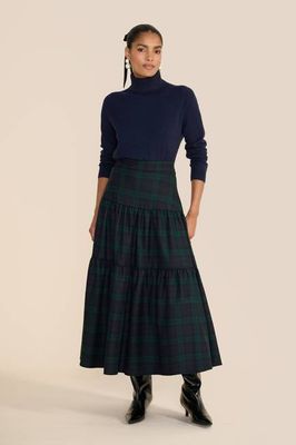 Rosa Evergreen Tartan Skirt