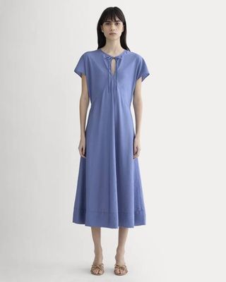 The Keyhole Dress | Blue Dusk