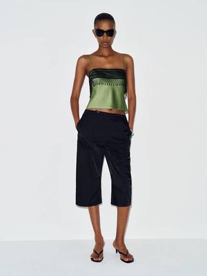 Slyvette Satin Top