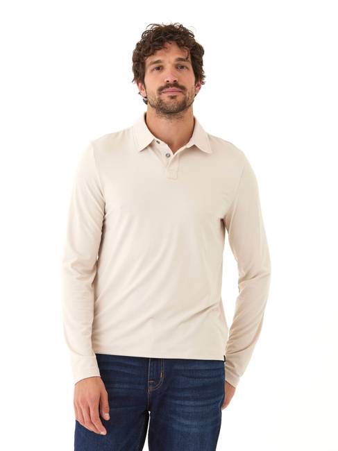 Darryn Luxe Jersey 2 Button Polo